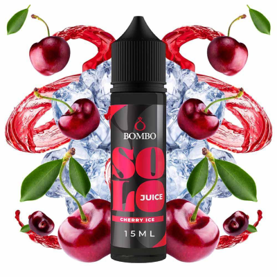 Bombo Solo Juice Cherry Ice Flavor Shot 15ml/60ml